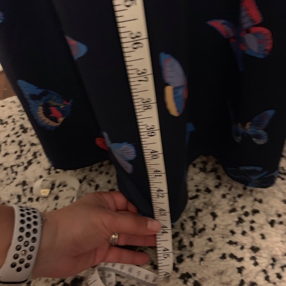 Liza Luxe butterfly dress. NWT. Sz 1X - Picture 4 of 4